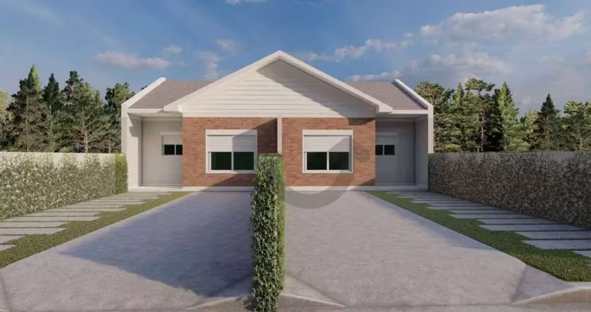 Casa com 2 dormitórios à venda, 64 m² por r$ 350.000,00 - joão alves - santa cruz do sul/rs