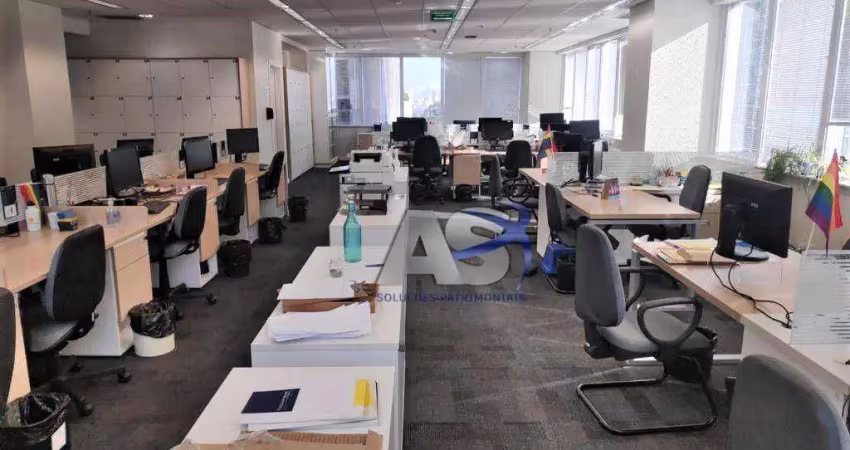 Andar corporativo para alugar, 418 m² por r$ 81.133,27/mês - bela vista - são paulo/sp