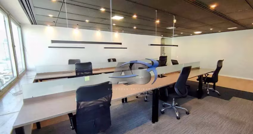 Conjunto para alugar, 130 m² por r$ 19.050,00/mês - itaim bibi - são paulo/sp
