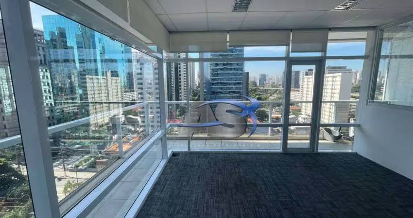 Conjunto para alugar, 165 m² por r$ 16.526,01/mês - brooklin - são paulo/sp