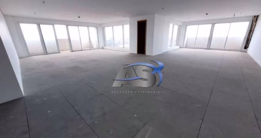 Vendo e permuto / alugo oportunidade conjunto comercial em santos 154m² -centro em andar alto com  2 vagas de  garagens