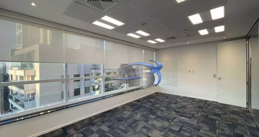 Conjunto para alugar, 100 m² por r$ 16.620,00/mês - brooklin - são paulo/sp