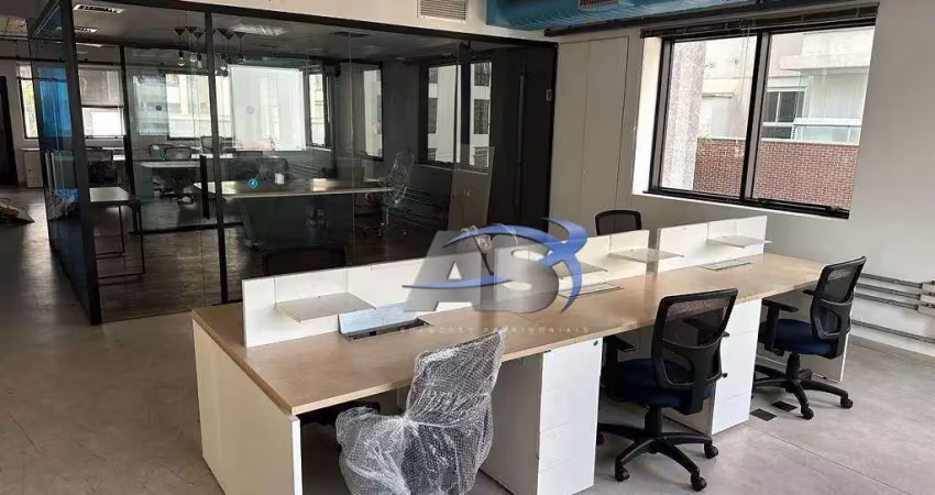 Conjunto mobiliado para alugar, 180 m² por r$ 18.590/mês - pinheiros - são paulo/sp