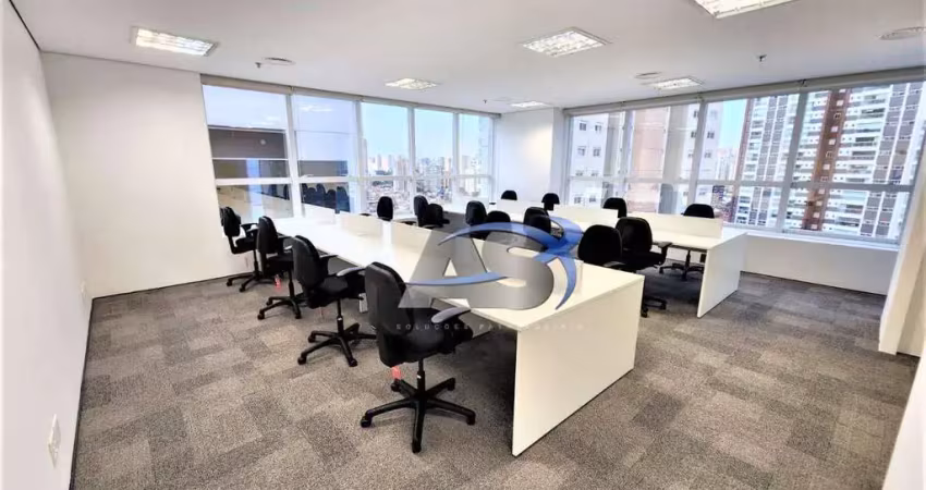 Conjunto para alugar, 110 m² por r$ 16.943,97/mês - brooklin - são paulo/sp