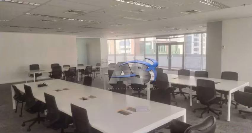 Conjunto para alugar, 218 m² por r$ 25.795,00/mês - brooklin - são paulo/sp