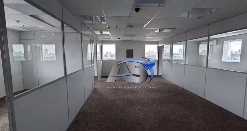 Andar corporativo para alugar, 267 m² por r$ 18.808,00/mês - rudge ramos - são bernardo do campo/sp