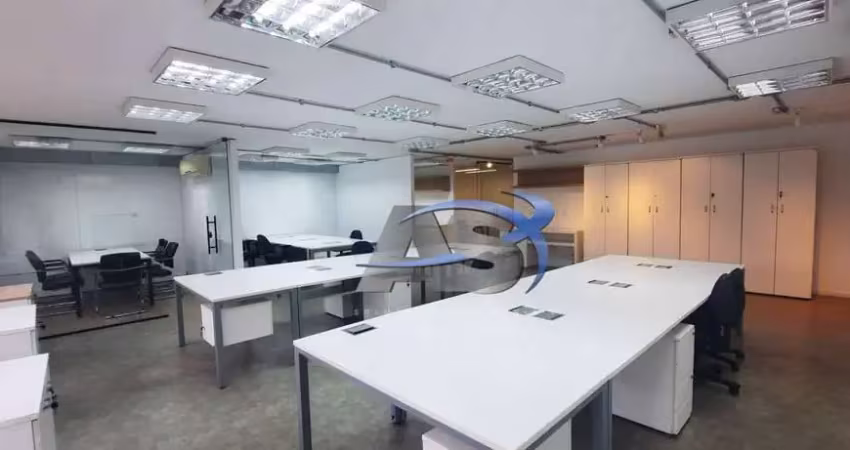 Andar corporativo mobiliado para alugar, 282 m² por r$ 27.824/mês - pinheiros - são paulo/sp