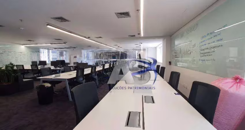 Andar corporativo para alugar, 350 m² por r$ 61.900,00/mês - consolação - são paulo/sp
