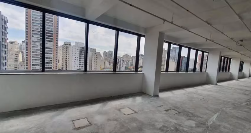 Andar corporativo para alugar, 671 m² por r$ 80.520,00/mês - pinheiros - são paulo/sp