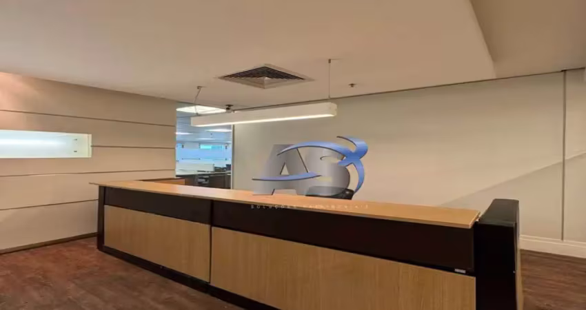 Andar corporativo para alugar, 597 m² por r$ 63.598,41/mês - chácara santo antônio - são paulo/sp