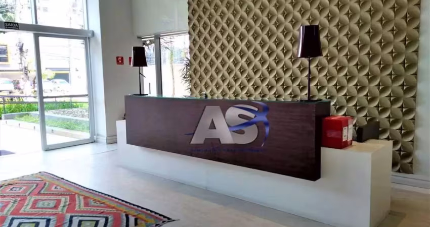 Andar corporativo para alugar, 256 m² por r$ 46.912,01/mês - moema - são paulo/sp