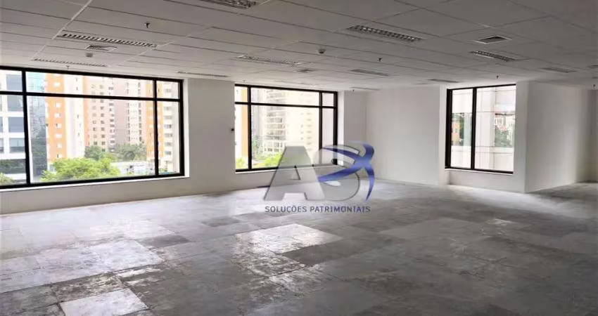 Andar corporativo para alugar, 762 m² por r$ 121.780,01/mês - moema - são paulo/sp