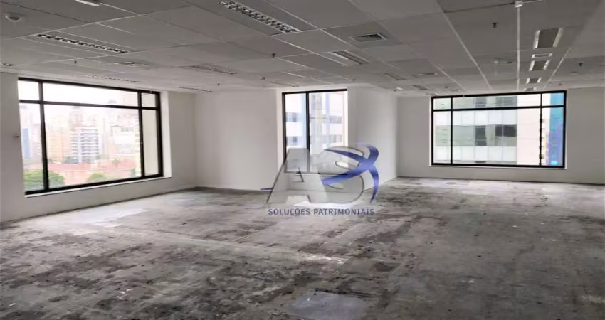 Andar corporativo para alugar, 762 m² por r$ 118.838,43/mês - moema - são paulo/sp
