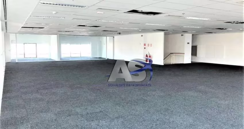 Andar corporativo para alugar, 989 m² por r$ 119.047,03/mês - brooklin - são paulo/sp