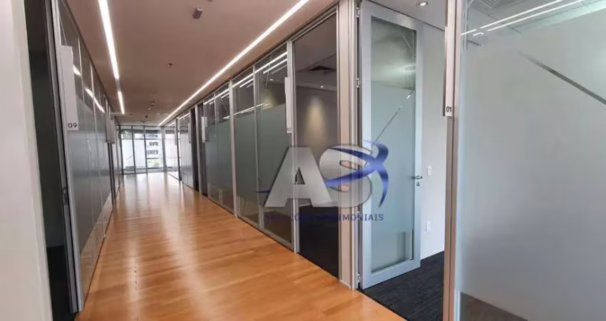 Andar corporativo para alugar, 1520 m² por r$ 219.487,00/mês - brooklin - são paulo/sp