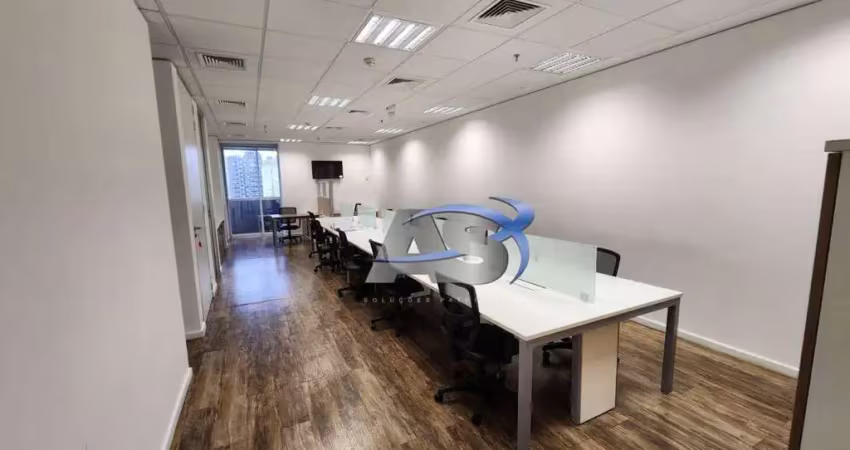 Conjunto para alugar, 130 m² por r$ 21.310,00/mês - brooklin - são paulo/sp
