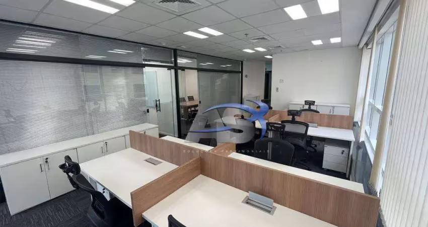Conjunto para alugar, 100 m² por r$ 14.120,01/mês - brooklin - são paulo/sp