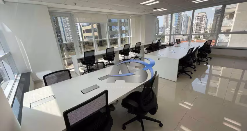 Conjunto para alugar, 202 m² por r$ 24.240,00/mês - brooklin - são paulo/sp