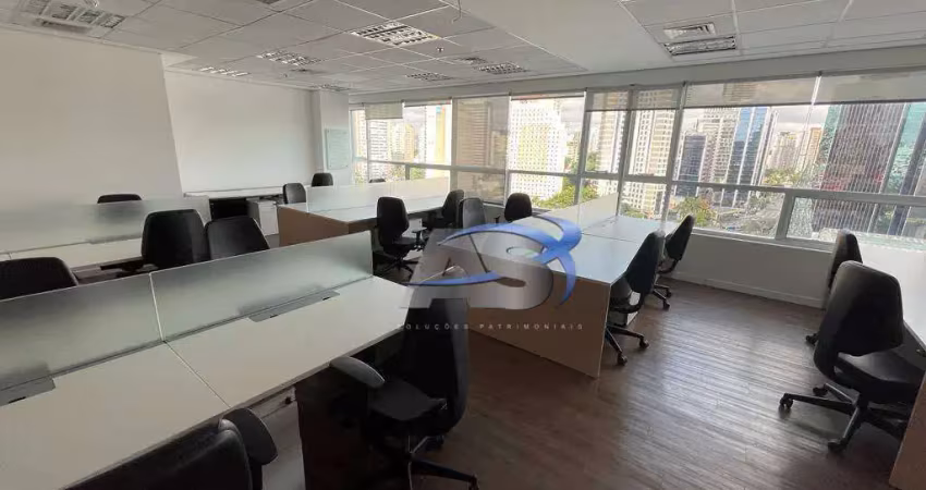 Conjunto para alugar, 122 m² por r$ 20.660,01/mês - brooklin - são paulo/sp