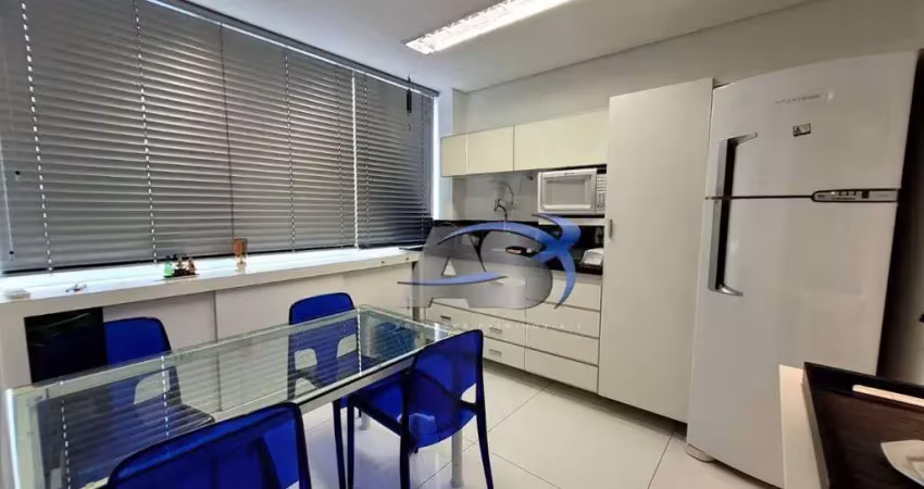 Conjunto em pinheiros mobiliado com 105m²  sem vaga de garagem