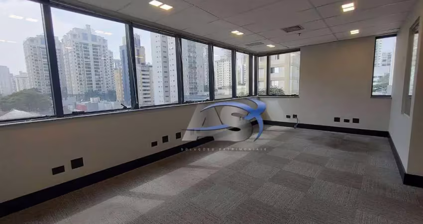 Conjunto para alugar, 100 m² por r$ 15.023,53/mês - moema - são paulo/sp