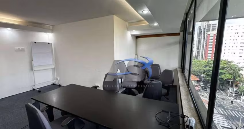Conjunto para alugar, 70 m² por r$ 14.462,62/mês - indianópolis - são paulo/sp