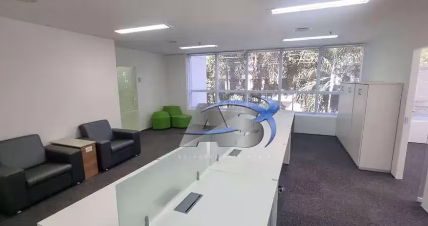 Conjunto para alugar, 110 m² por r$ 15.640,00/mês - brooklin - são paulo/sp