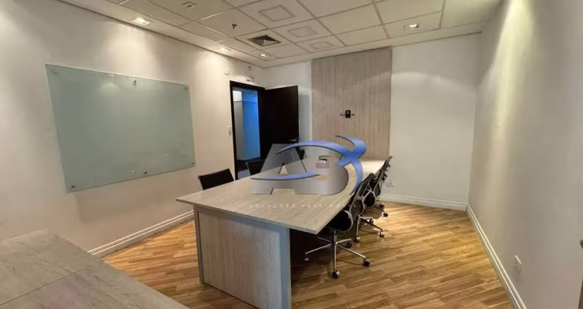 Conjunto para alugar, 122 m² por r$ 23.039,00/mês - brooklin - são paulo/sp