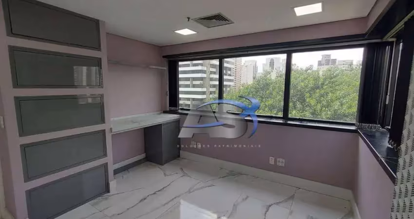 Conjunto para alugar, 65 m² por r$ 13.232,00/mês - moema - são paulo/sp