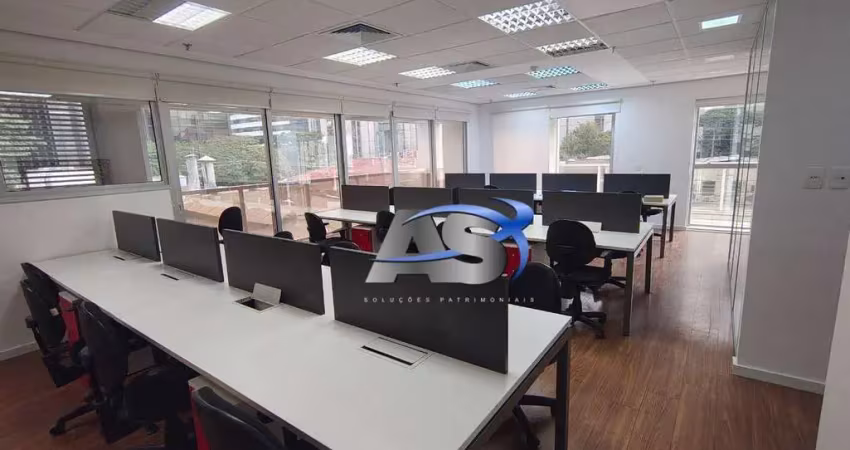 Conjunto para alugar, 107 m² por r$ 12.602,00/mês - brooklin - são paulo/sp