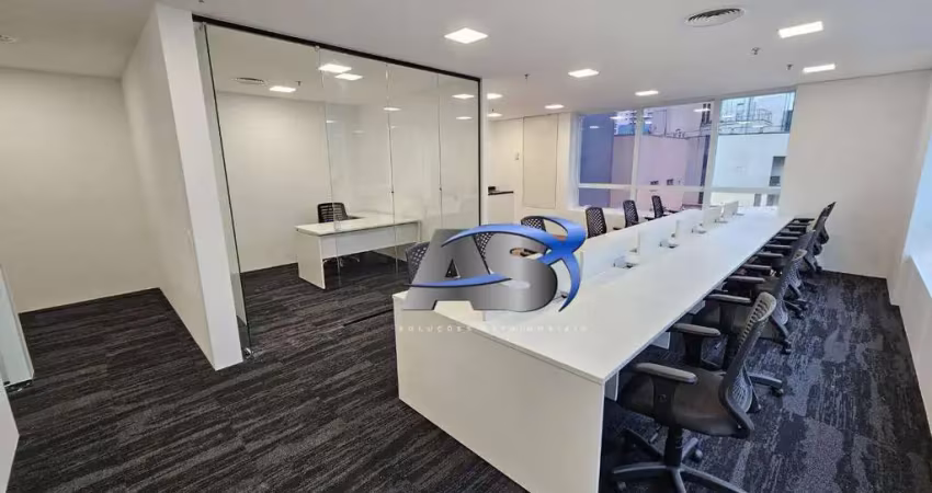 Conjunto para alugar, 96 m² por r$ 14.698,58/mês - brooklin - são paulo/sp