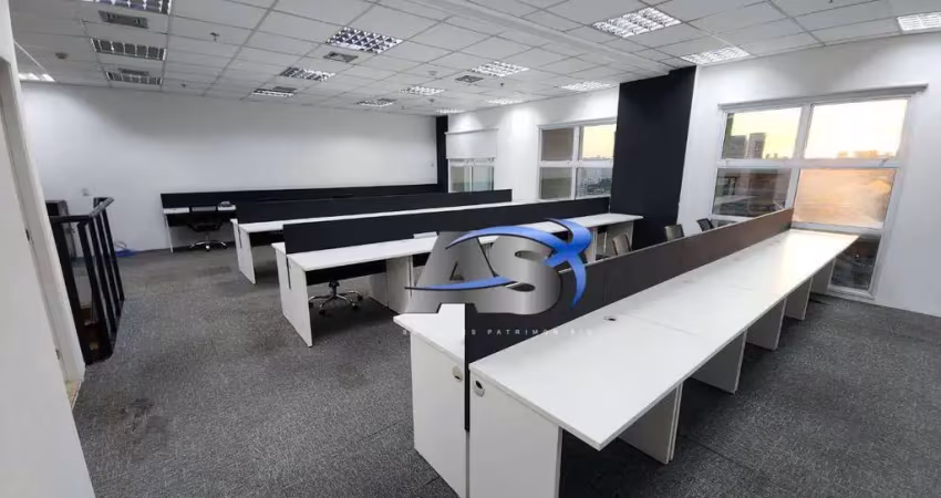Conjunto para alugar, 235 m² por r$ 29.243,00/mês - brooklin - são paulo/sp