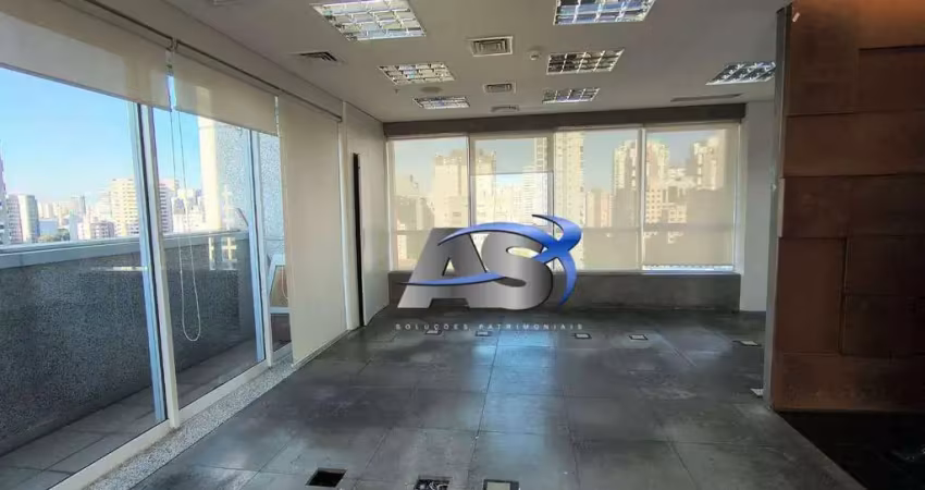 Conjunto para alugar, 135 m² por r$ 23.950,00/mês - moema - são paulo/sp