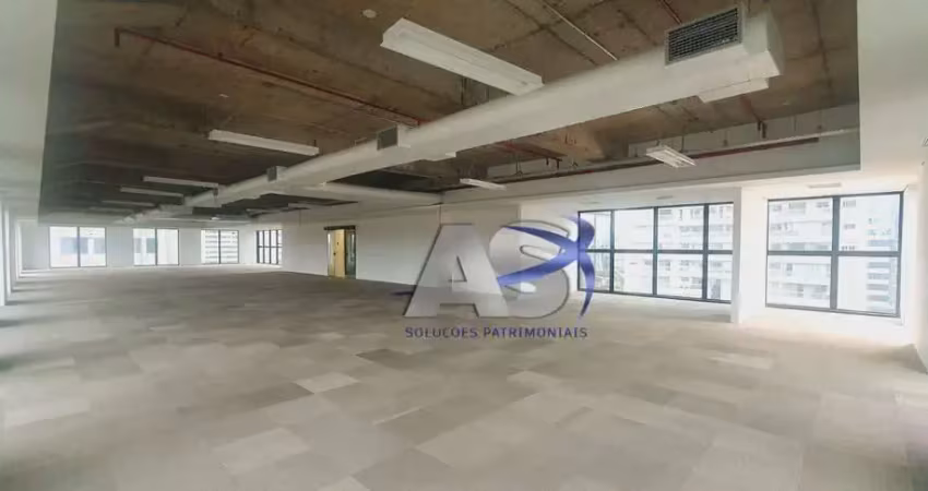 Andar corporativo para alugar, 509 m² por r$ 53.305,44/mês - brooklin - são paulo/sp