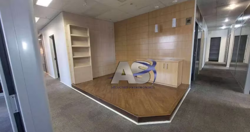 Andar corporativo para alugar, 503 m² por r$ 40.950,00/mês - chácara santo antônio - santo amaro/sp