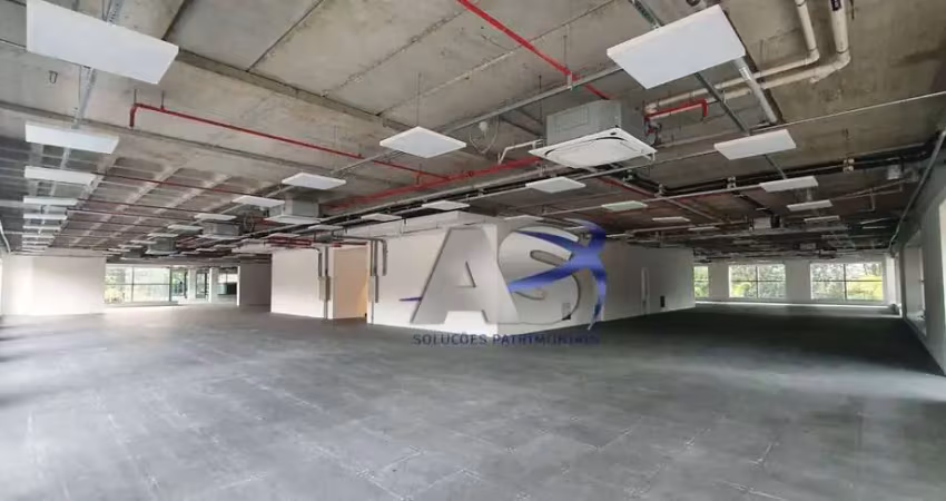 Andar corporativo para alugar, 1814 m² por r$ 221.260,00/mês - brooklin - são paulo/sp