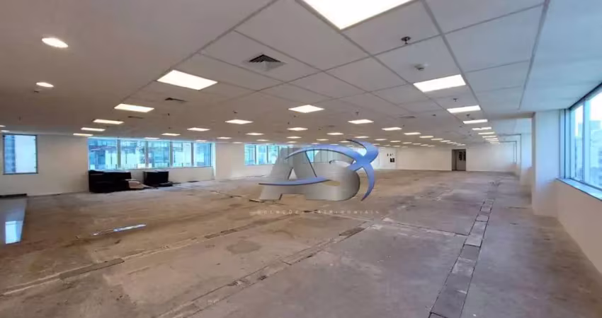 Andar corporativo em pinheiros faria lima em vão livre, com 530 m² com 12 vagas