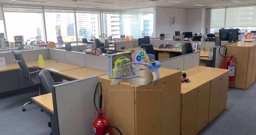 Andar corporativo, 533 m² - venda por r$ 6.396.000,03 ou aluguel por r$ 56.364,76/mês - brooklin - são paulo/sp