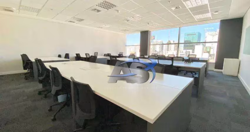 Andar corporativo para alugar, 364 m² por r$ 66.237,00/mês - paraíso - são paulo/sp