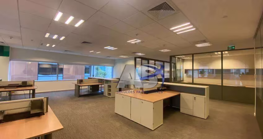Andar corporativo para alugar, 1520 m² por r$ 235.479,00/mês - cidade monções - são paulo/sp