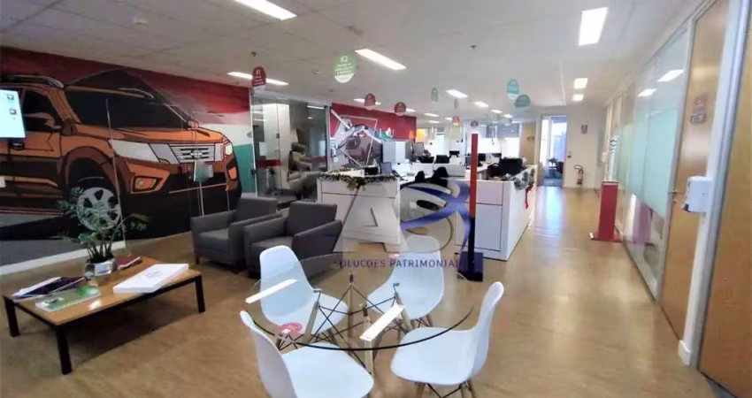Andar corporativo para alugar, 762 m² por r$ 163.100,00/mês - indianópolis - são paulo/sp