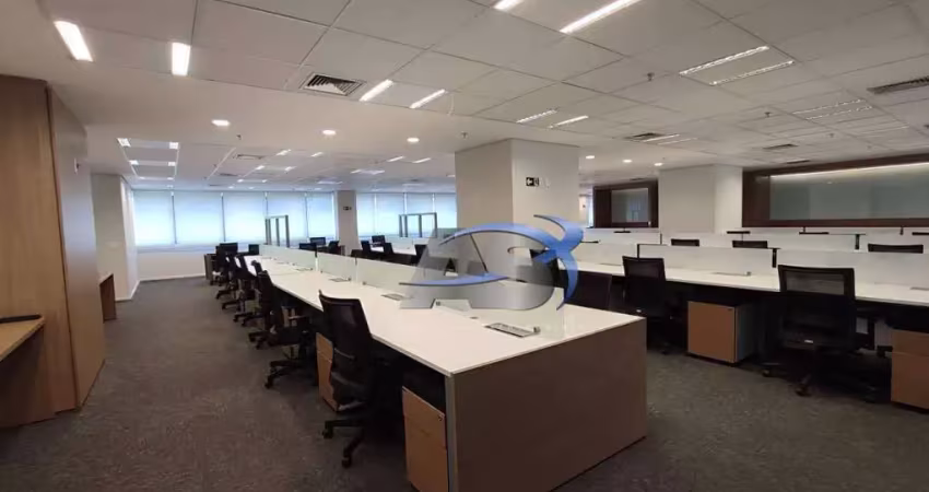 Andar corporativo para alugar, 822 m² por r$ 136.510,00/mês - vila mariana - são paulo/sp