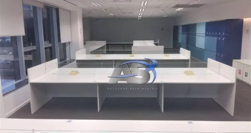 Andar corporativo para alugar, 1658 m² por r$ 241.186,94/mês - brooklin - são paulo/sp