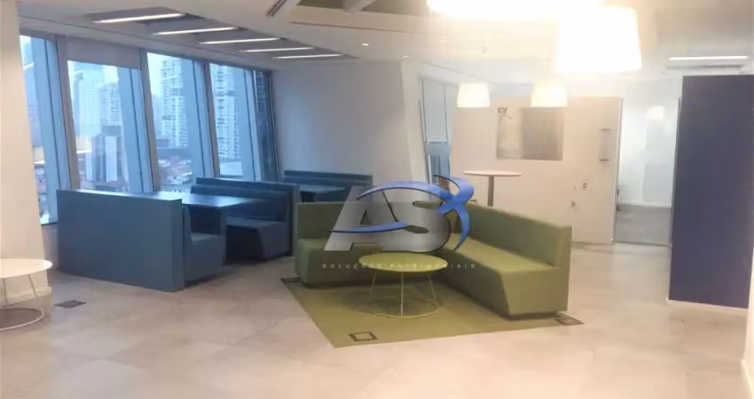 Andar corporativo para alugar, 1684 m² por r$ 244.956,48/mês - brooklin - são paulo/sp