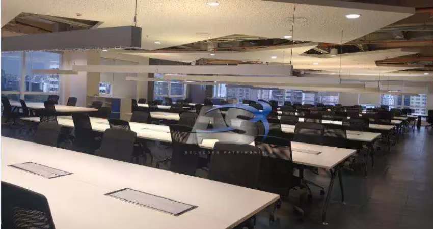 Andar corporativo para alugar, 666 m² por r$ 110.449,54/mês - pinheiros - são paulo/sp