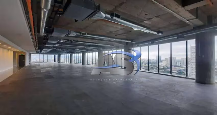 Andar corporativo para alugar, 1602 m² por r$ 219.500,00/mês - jardim das perdizes - são paulo/sp