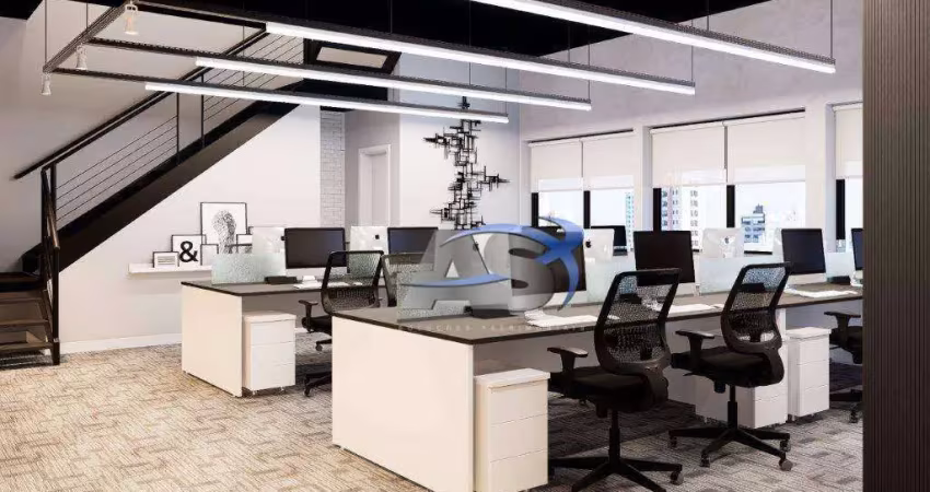 Andar corporativo para alugar, 280 m² por r$ 42.500,00/mês - paraíso - são paulo/sp