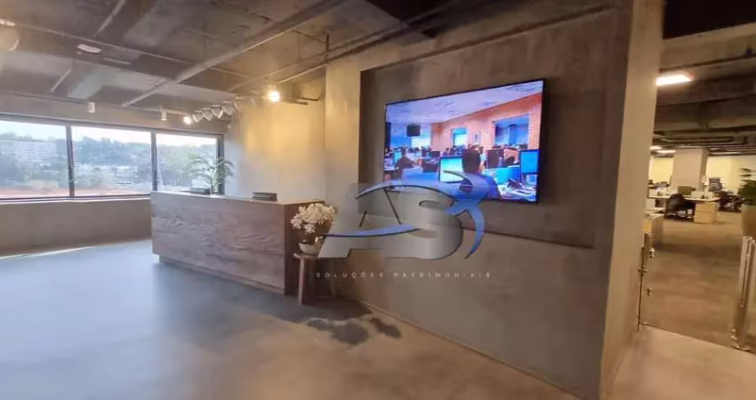 Andar corporativo para alugar, 768 m² por r$ 74.198,00/mês - vila olímpia - são paulo/sp