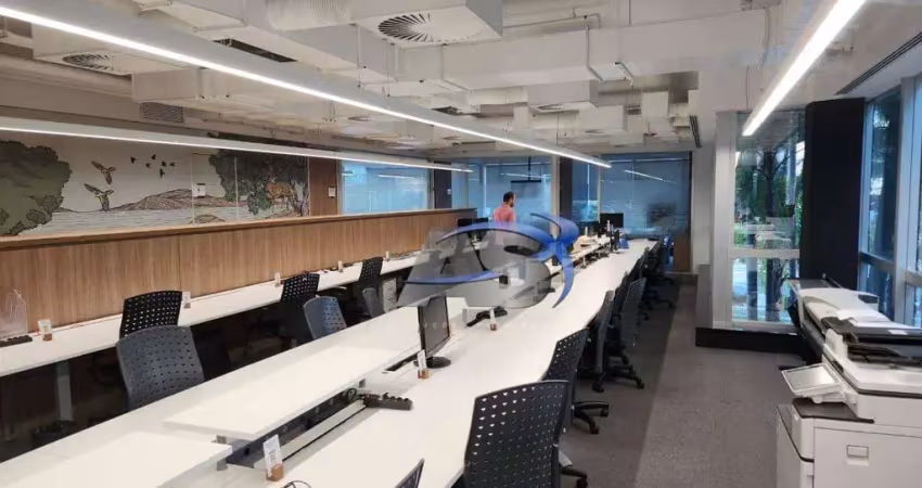 Andar corporativo para alugar, 376 m² por r$ 65.641,25/mês - vila olímpia - são paulo/sp