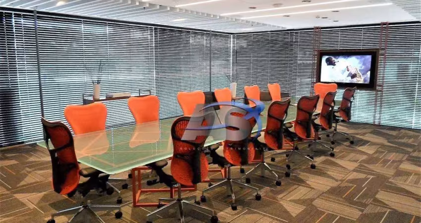 Conjunto para alugar, 533 m² por r$ 65.559,01/mês - brooklin - são paulo/sp